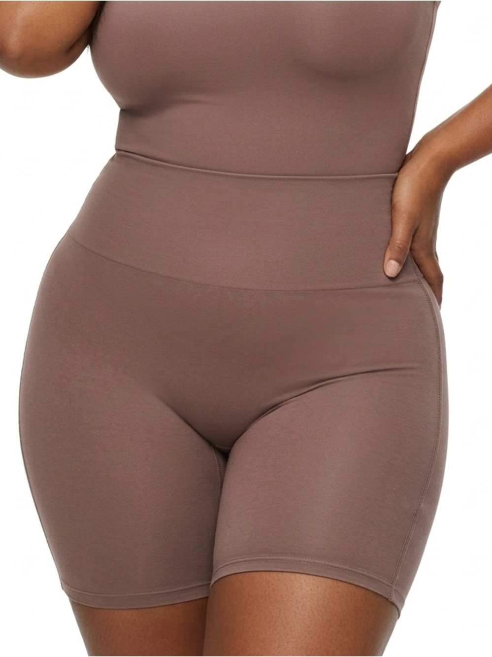 SPANX | Seamless Taupe Bodyshaping Shapewear Shorts Women’s Size Medium